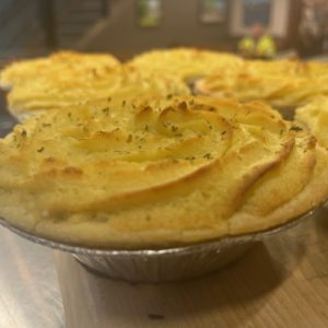 Meat Pies Shepherds Pies (5” Individual serving size-ground beef, onion, mashed potatoes) 6 pack
