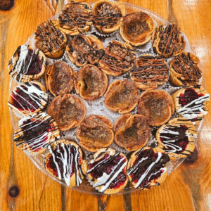 Tart Tray (our signature skor butter tarts, original butter tarts & cherry cheesecake tarts)