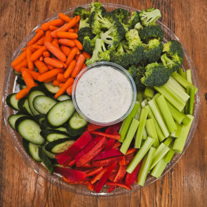 Veggie & Dip Tray