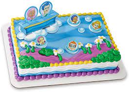 Cartoons Bubble Guppies Theme Cake