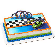 Boy's Hot Wheels Theme Cake
