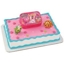 Cartoons Shopkins Theme Cake