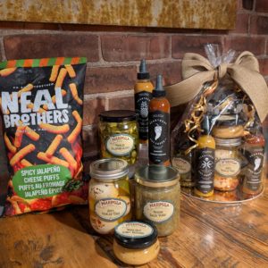 Some Like It Hot Gift Basket (a collection of fiery comestibles all made here in Ontario)